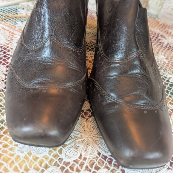 Paul Green ankle boot pumps, dark brown, 8.5 - Picture 3 of 5